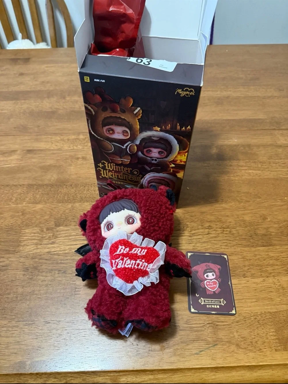 MAyMae Winter Weirdness Plush Costume - Be My Valentine